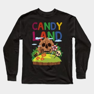 candy land, Happy Halloween Long Sleeve T-Shirt